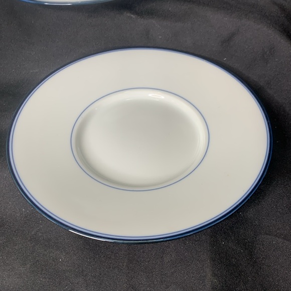 Set of 2 retired DANSK Concerto Allegro Blue mugs and saucers - Picture 5 of 9